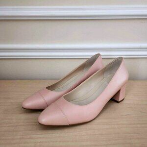 Cole Haan Nude Low Chunky Women's Heels [Size 7]